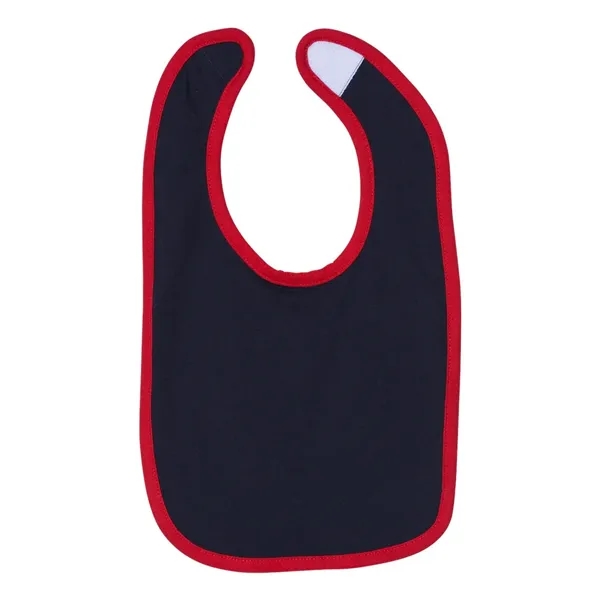 Rabbit Skins Infant Contrast Trim Premium Jersey Bib - Rabbit Skins Infant Contrast Trim Premium Jersey Bib - Image 5 of 19