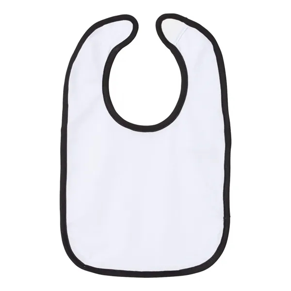 Rabbit Skins Infant Contrast Trim Premium Jersey Bib - Rabbit Skins Infant Contrast Trim Premium Jersey Bib - Image 8 of 19