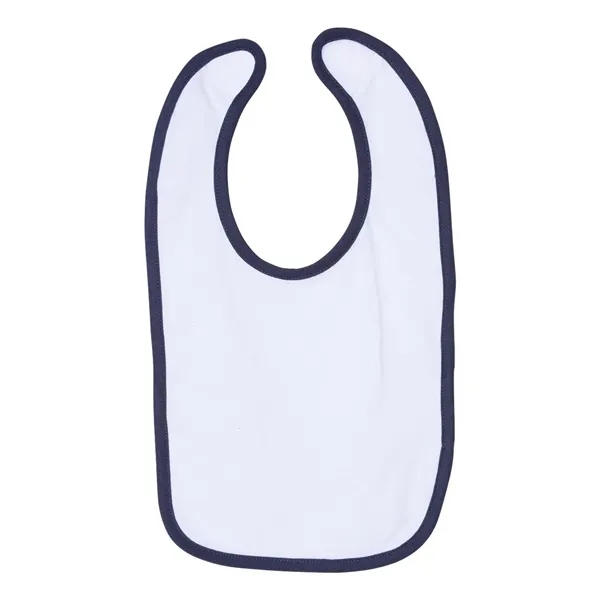 Rabbit Skins Infant Contrast Trim Premium Jersey Bib - Rabbit Skins Infant Contrast Trim Premium Jersey Bib - Image 12 of 19