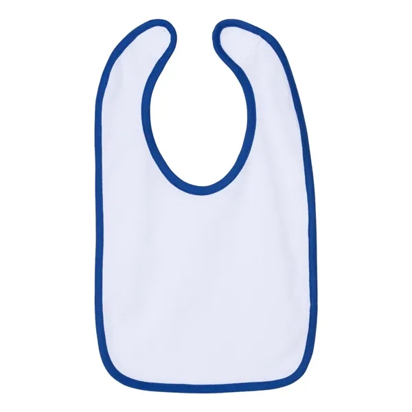 Rabbit Skins Infant Contrast Trim Premium Jersey Bib - Rabbit Skins Infant Contrast Trim Premium Jersey Bib - Image 18 of 19