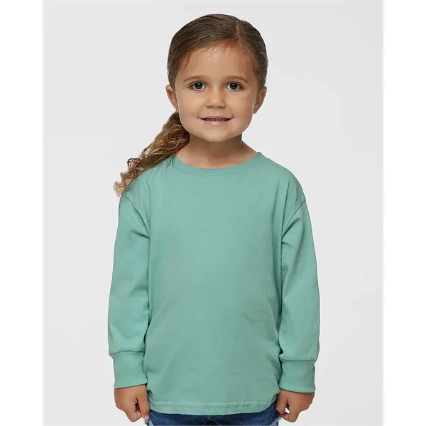 Rabbit Skins Toddler Fine Jersey Long Sleeve Tee - Rabbit Skins Toddler Fine Jersey Long Sleeve Tee - Image 0 of 36
