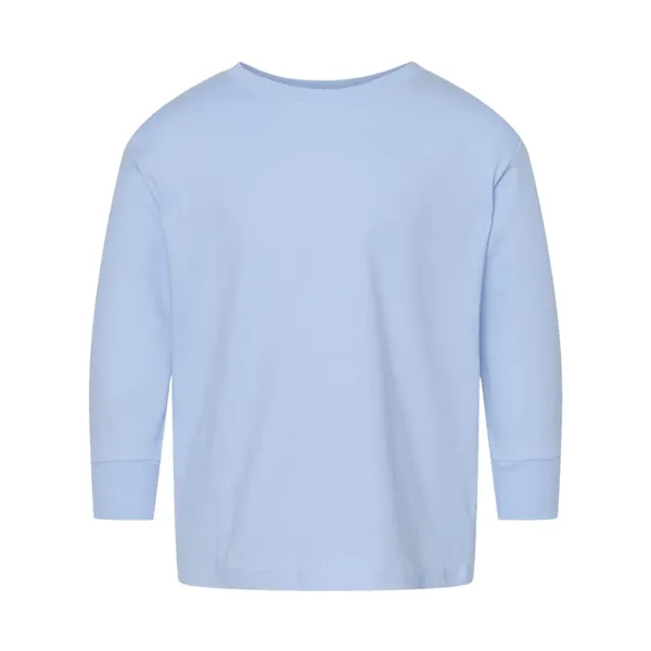 Rabbit Skins Toddler Fine Jersey Long Sleeve Tee - Rabbit Skins Toddler Fine Jersey Long Sleeve Tee - Image 15 of 36