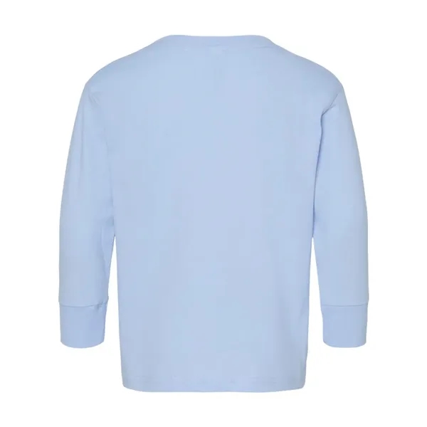 Rabbit Skins Toddler Fine Jersey Long Sleeve Tee - Rabbit Skins Toddler Fine Jersey Long Sleeve Tee - Image 16 of 36