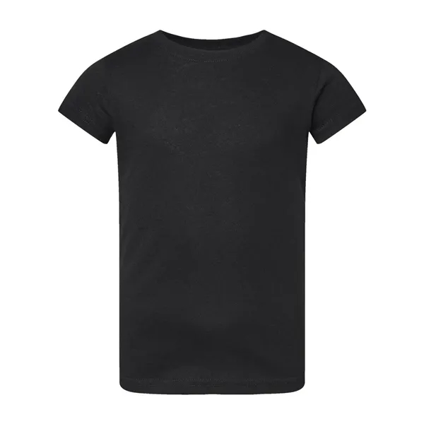 Rabbit Skins Toddler Girls Fine Jersey Tee - Rabbit Skins Toddler Girls Fine Jersey Tee - Image 1 of 20
