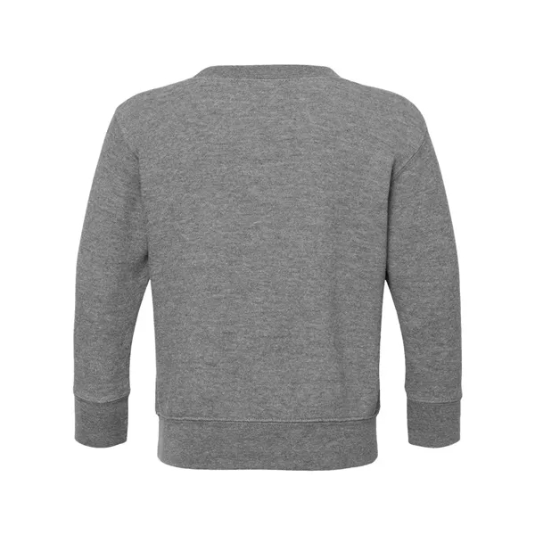 Rabbit Skins Toddler Fleece Crewneck Sweatshirt - Rabbit Skins Toddler Fleece Crewneck Sweatshirt - Image 4 of 26