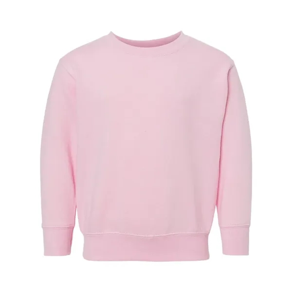 Rabbit Skins Toddler Fleece Crewneck Sweatshirt - Rabbit Skins Toddler Fleece Crewneck Sweatshirt - Image 15 of 26