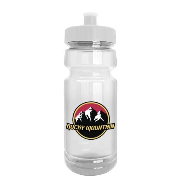 Wheely 24oz Transparent Bike Bottle w/Push-Pull Lid - Wheely 24oz Transparent Bike Bottle w/Push-Pull Lid - Image 2 of 14