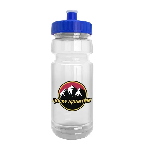 Wheely 24oz Transparent Bike Bottle w/Push-Pull Lid - Wheely 24oz Transparent Bike Bottle w/Push-Pull Lid - Image 5 of 14