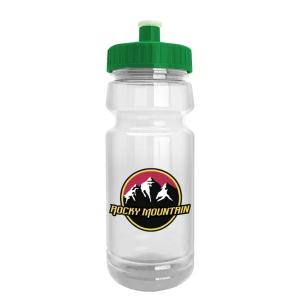 Wheely 24oz Transparent Bike Bottle w/Push-Pull Lid - Wheely 24oz Transparent Bike Bottle w/Push-Pull Lid - Image 12 of 14