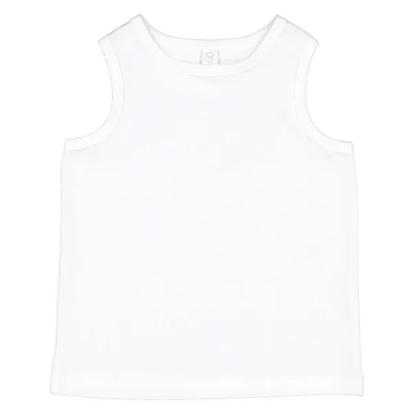 Rabbit Skins Toddler Fine Jersey Tank - Rabbit Skins Toddler Fine Jersey Tank - Image 17 of 20