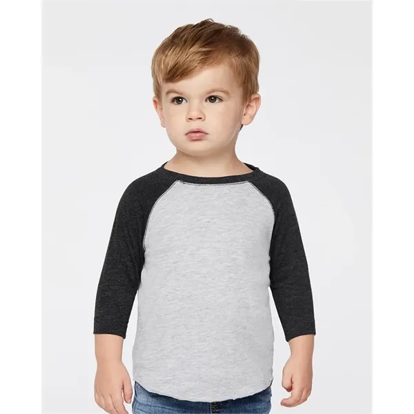 Rabbit Skins Toddler Baseball Fine Jersey Three-Quarter S... - Rabbit Skins Toddler Baseball Fine Jersey Three-Quarter S... - Image 0 of 25