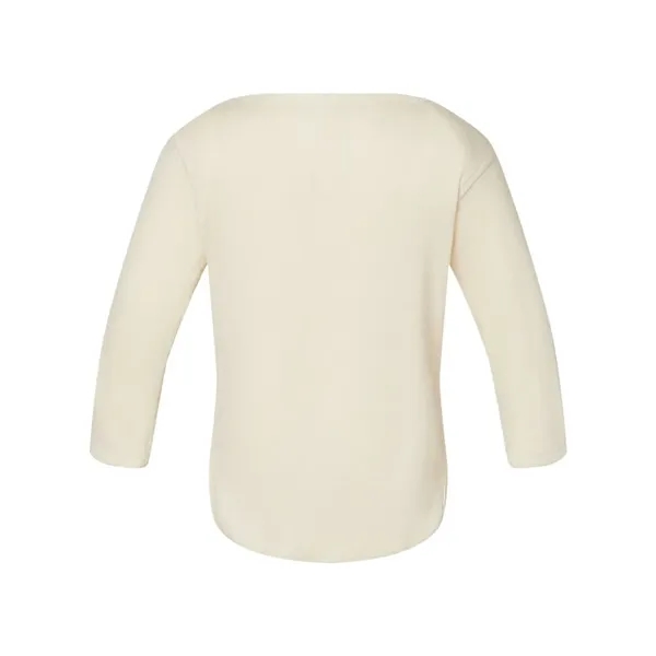 Rabbit Skins Infant Long Sleeve Baby Rib Bodysuit - Rabbit Skins Infant Long Sleeve Baby Rib Bodysuit - Image 2 of 6