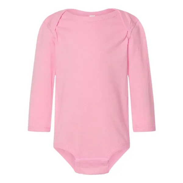 Rabbit Skins Infant Fine Jersey Long Sleeve Bodysuit - Rabbit Skins Infant Fine Jersey Long Sleeve Bodysuit - Image 19 of 34