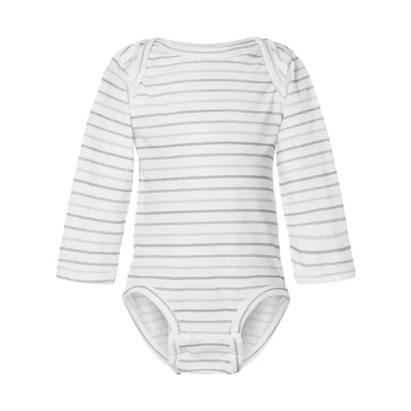 Rabbit Skins Infant Fine Jersey Long Sleeve Bodysuit - Rabbit Skins Infant Fine Jersey Long Sleeve Bodysuit - Image 25 of 34