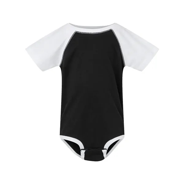 Rabbit Skins Infant Baseball Fine Jersey Bodysuit - Rabbit Skins Infant Baseball Fine Jersey Bodysuit - Image 1 of 24