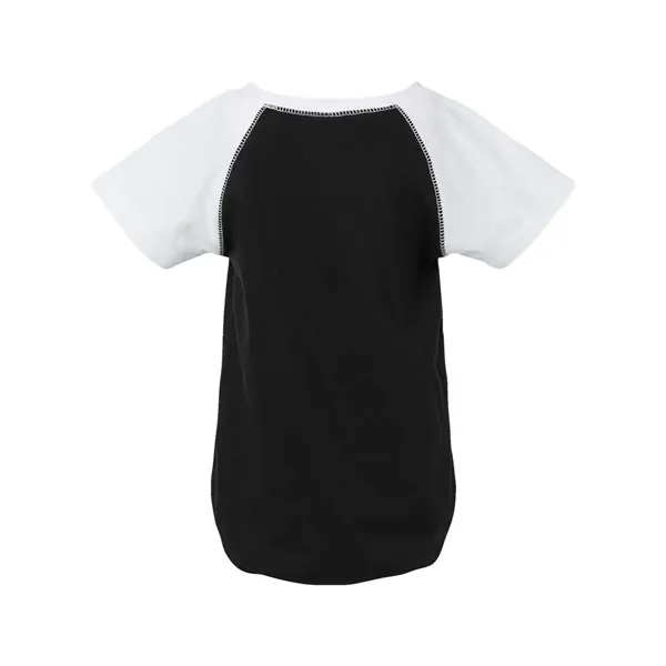 Rabbit Skins Infant Baseball Fine Jersey Bodysuit - Rabbit Skins Infant Baseball Fine Jersey Bodysuit - Image 2 of 24