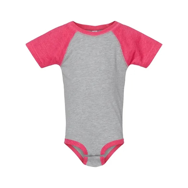 Rabbit Skins Infant Baseball Fine Jersey Bodysuit - Rabbit Skins Infant Baseball Fine Jersey Bodysuit - Image 7 of 24