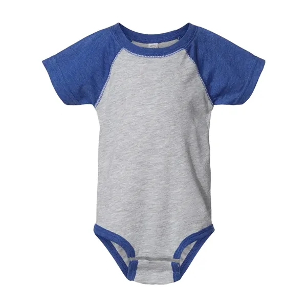 Rabbit Skins Infant Baseball Fine Jersey Bodysuit - Rabbit Skins Infant Baseball Fine Jersey Bodysuit - Image 17 of 24