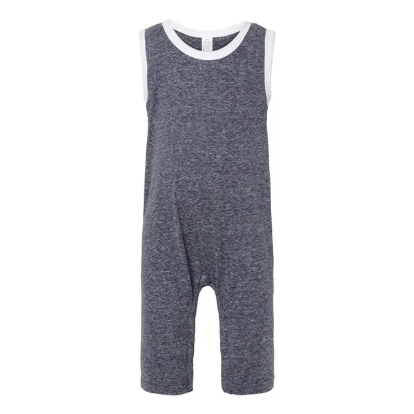 Rabbit Skins Infant Harborside Melange Tank Romper - Rabbit Skins Infant Harborside Melange Tank Romper - Image 7 of 10