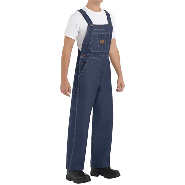 Red Kap Men's Extended Sizes Denim Bib Overall - Red Kap Men's Extended Sizes Denim Bib Overall - Image 0 of 4