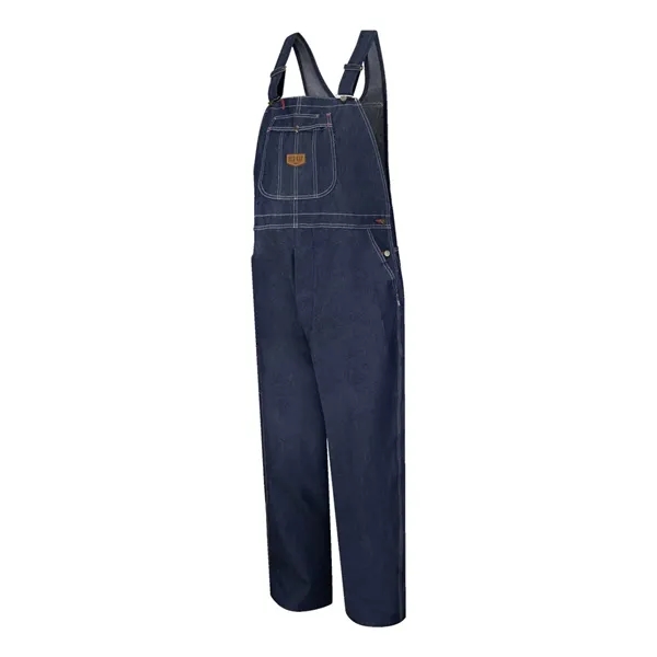 Red Kap Men's Extended Sizes Denim Bib Overall - Red Kap Men's Extended Sizes Denim Bib Overall - Image 3 of 4