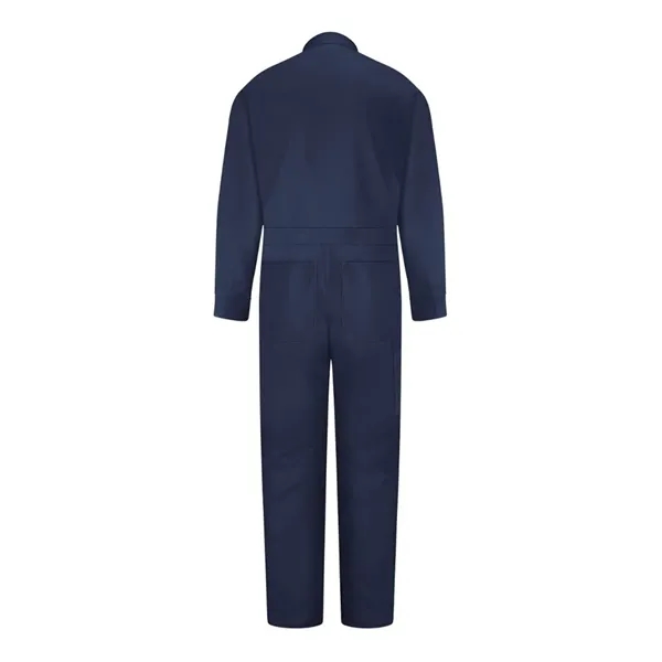 Red Kap Men's Tall Snap-Front Cotton Coverall - Red Kap Men's Tall Snap-Front Cotton Coverall - Image 4 of 10