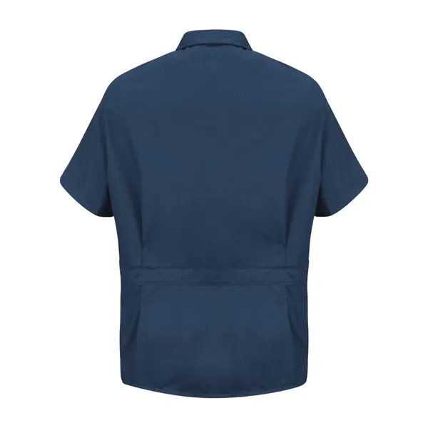 Red Kap Unisex Zip-Front Smock - Red Kap Unisex Zip-Front Smock - Image 2 of 4