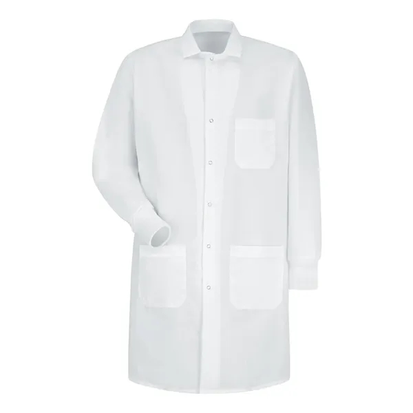 Red Kap Unisex Poplin Specialized Cuffed Lab Coat - Red Kap Unisex Poplin Specialized Cuffed Lab Coat - Image 1 of 2