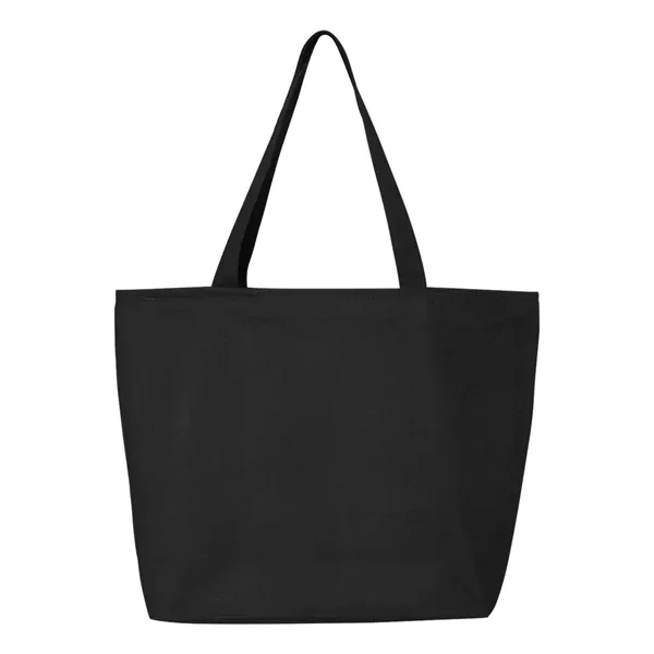 Custom Q-Tees 25L Zippered Tote