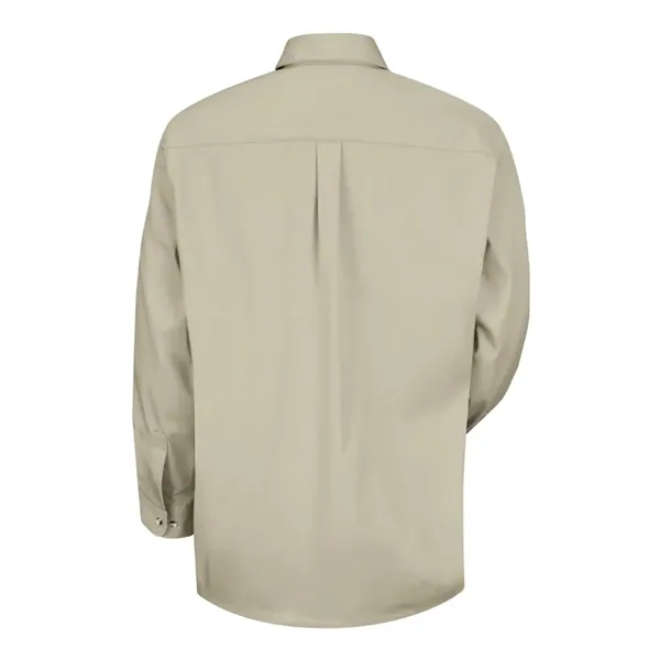 Red Kap Men's Cotton Contrast Dress Shirt - Red Kap Men's Cotton Contrast Dress Shirt - Image 4 of 4