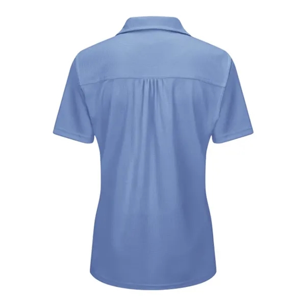 Red Kap Men's Performance Knit® Flex Series Active Polo - Red Kap Men's Performance Knit® Flex Series Active Polo - Image 6 of 16