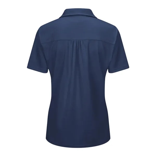 Red Kap Men's Performance Knit® Flex Series Active Polo - Red Kap Men's Performance Knit® Flex Series Active Polo - Image 8 of 16