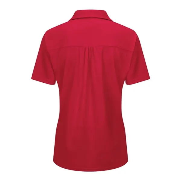 Red Kap Men's Performance Knit® Flex Series Active Polo - Red Kap Men's Performance Knit® Flex Series Active Polo - Image 10 of 16