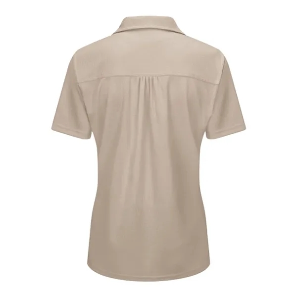 Red Kap Men's Performance Knit® Flex Series Active Polo - Red Kap Men's Performance Knit® Flex Series Active Polo - Image 14 of 16