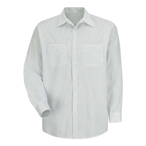 Red Kap Men's Tall Premium Long Sleeve Work Shirt - Red Kap Men's Tall Premium Long Sleeve Work Shirt - Image 11 of 20