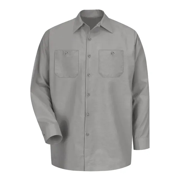 Red Kap Men's Industrial Long Sleeve Work Shirt - Red Kap Men's Industrial Long Sleeve Work Shirt - Image 29 of 58