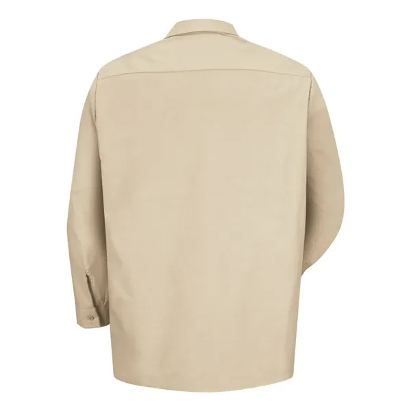 Red Kap Men's Industrial Long Sleeve Work Shirt - Red Kap Men's Industrial Long Sleeve Work Shirt - Image 32 of 58