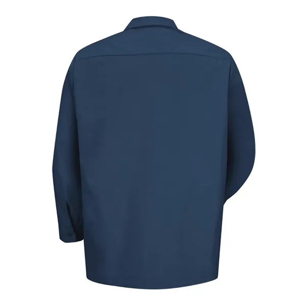 Red Kap Men's Industrial Long Sleeve Work Shirt - Red Kap Men's Industrial Long Sleeve Work Shirt - Image 34 of 58