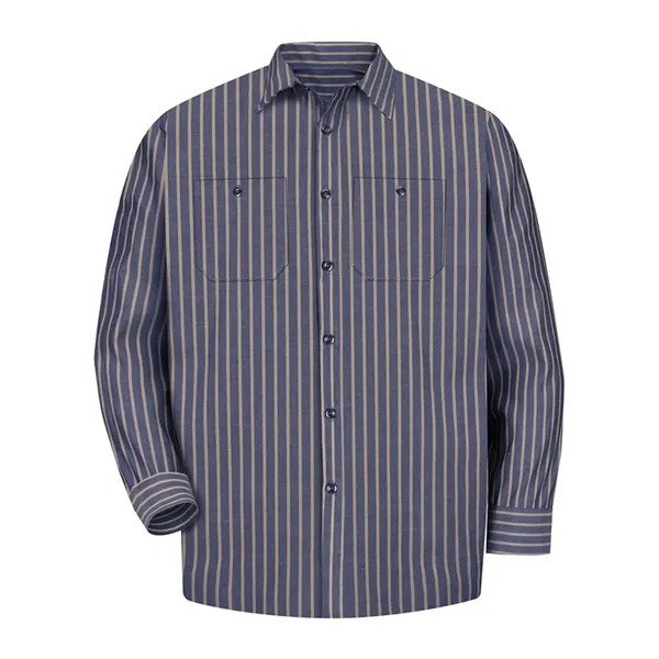 Red Kap Men's Industrial Long Sleeve Work Shirt - Red Kap Men's Industrial Long Sleeve Work Shirt - Image 35 of 58