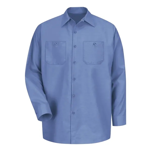 Red Kap Men's Industrial Long Sleeve Work Shirt - Red Kap Men's Industrial Long Sleeve Work Shirt - Image 44 of 58