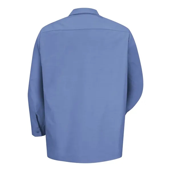 Red Kap Men's Industrial Long Sleeve Work Shirt - Red Kap Men's Industrial Long Sleeve Work Shirt - Image 46 of 58