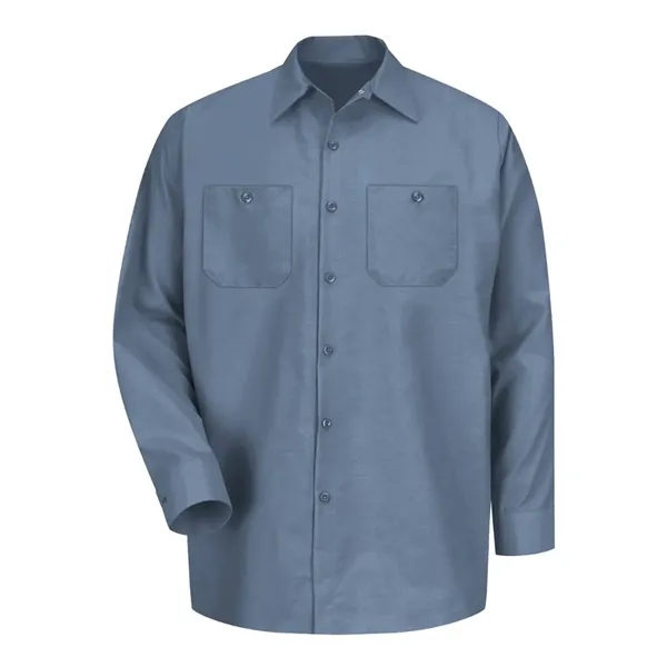 Red Kap Men's Industrial Long Sleeve Work Shirt - Red Kap Men's Industrial Long Sleeve Work Shirt - Image 47 of 58
