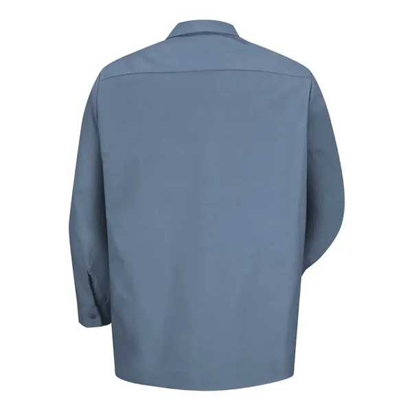 Red Kap Men's Industrial Long Sleeve Work Shirt - Red Kap Men's Industrial Long Sleeve Work Shirt - Image 49 of 58