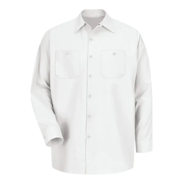 Red Kap Men's Industrial Long Sleeve Work Shirt - Red Kap Men's Industrial Long Sleeve Work Shirt - Image 58 of 58
