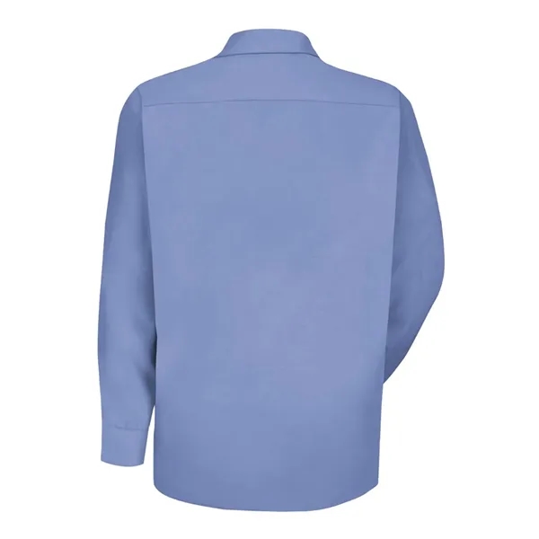 Red Kap Men's Specialized Pocketless Long Sleeve Work Shirt - Red Kap Men's Specialized Pocketless Long Sleeve Work Shirt - Image 2 of 10