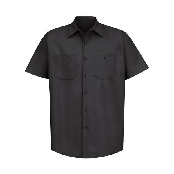 Red Kap Men's Industrial Short Sleeve Work Shirt - Red Kap Men's Industrial Short Sleeve Work Shirt - Image 1 of 56