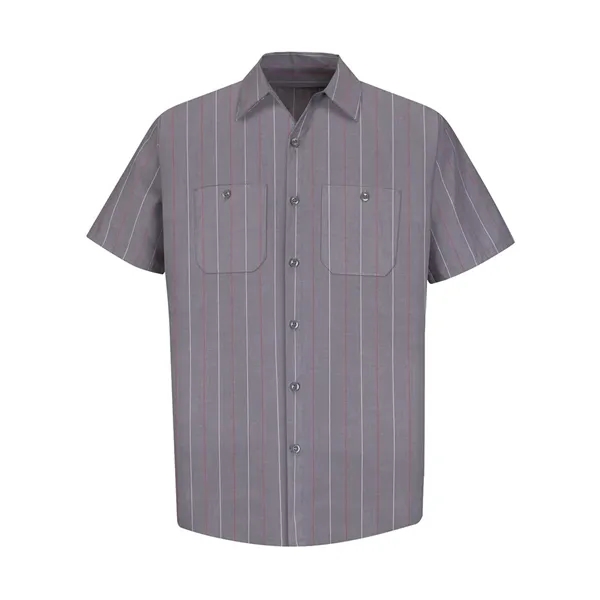 Red Kap Men's Industrial Short Sleeve Work Shirt - Red Kap Men's Industrial Short Sleeve Work Shirt - Image 9 of 56