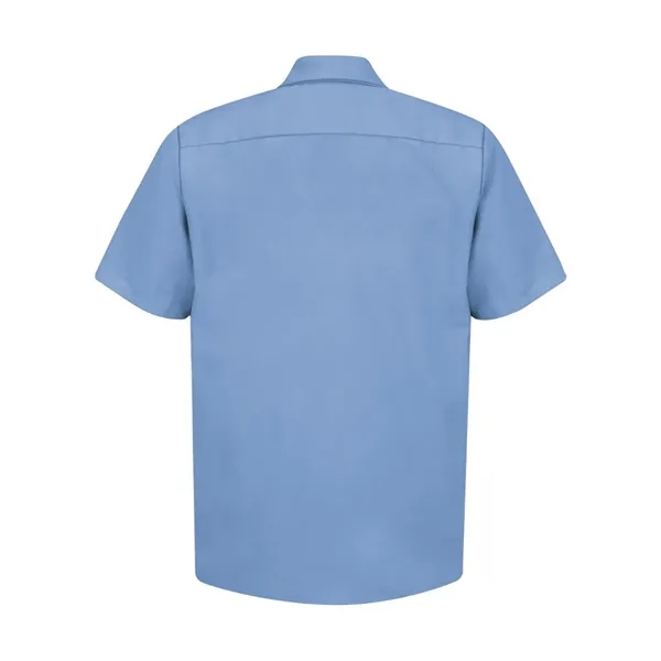Red Kap Men's Industrial Short Sleeve Work Shirt - Red Kap Men's Industrial Short Sleeve Work Shirt - Image 23 of 56