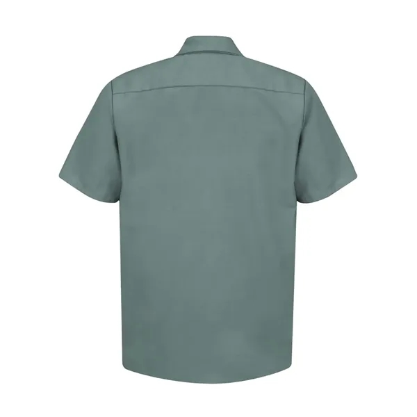 Red Kap Men's Industrial Short Sleeve Work Shirt - Red Kap Men's Industrial Short Sleeve Work Shirt - Image 27 of 56