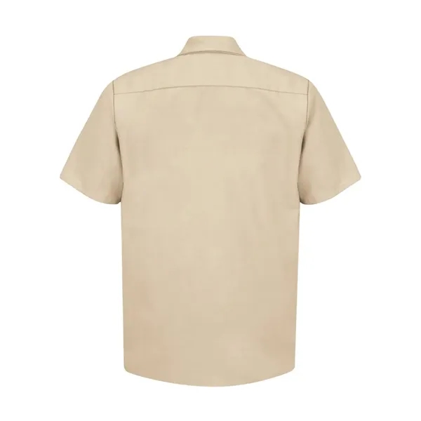 Red Kap Men's Industrial Short Sleeve Work Shirt - Red Kap Men's Industrial Short Sleeve Work Shirt - Image 30 of 56